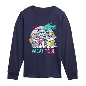 Boys' - Paw Patrol - Vacay Mode Long Sleeve Graphic T-Shirt - 1 of 4