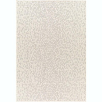 Mark & Day Teran 6'7"x9' Rectangle Woven Indoor and Outdoor Area Rugs Light Gray/Beige: Modern Stain-Resistant Sisal Rug