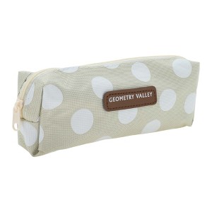 Unique Bargains Pencil Case Large Capacity Dots Design for Office Organizer - 1 of 4