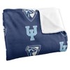 Upper Iowa University Logo Pattern Silky Touch Blanket White 50x60 - 3 of 4