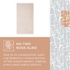 TOWN & COUNTRY EVERYDAY Rae Abstract Organic Soft Felt Everwash®, Machine Washable Area Rug with Non-Slip Backing, Abstract Rug, Taupe, 1'7"x2'11" - 3 of 4
