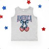 The Juniper Shop America Flag Cherries Coquette Toddler Tank - 2 of 4