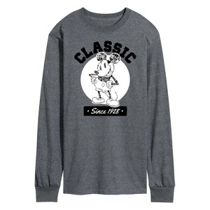 Men's - Disney - Mickey Mouse Classic Since 1928 Long Sleeve Graphic T-Shirt - 1 of 4