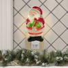 Northlight 6.75" Santa with Gift Frosted Christmas Night Light - 2 of 4