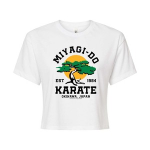 Women's - The Karate Kid - Mr. Miyagi Do Karate Cropped Graphic T-Shirt - 1 of 4