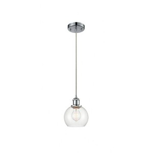 Athens - 1 Light Mini Pendant In Industrial Style-9.88 Inches Tall and 6 Inches Wide - 1 of 1