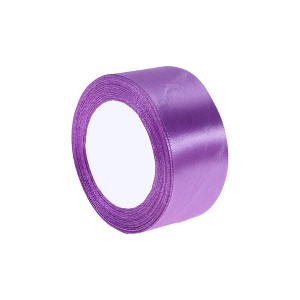 Unique Bargains Ribbons for Crafts Durable Wide Satin Grosgrain for Wreaths & Crafts 866.14"x1.57" 1 Pc - 1 of 4