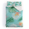 Deny Designs 83 Oranges Tropic Palm Queen/Full Duvet and Sham Set (2-3pc Set) - 2 of 4