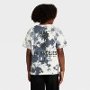 Grayson Threads Kids Boys' Short Sleeve 'Los Angeles' Tie-Dye Oversized Graphic T-Shirt - Blue - 3 of 4