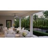 Urban Ambiance Luxury Urban Loft Ceiling Fan 16''H x 56''W,  Aged Nickel Finish,  Bunbury Collection, UHP9330 - 2 of 4