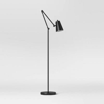 Architect Task Floor Lamp (Includes LED Light Bulb) Black - Room Essentials™