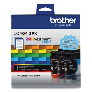 Brother LC4043PK INKvestment Ink Cyan/Magenta/Yellow 3/Pack