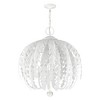 Livex Lighting Acanthus 5 - Light Chandelier in  Antique White - 2 of 4