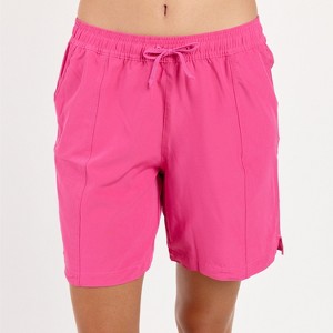 Calypsa Women's Chlorine Resistant 7" Board Shorts - 1 of 4