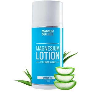 Magnum Solace Magnesium Lotion Unscented (4.0oz) - 1 of 4