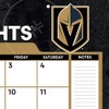 NHL Vegas Golden Knights 2025 22"x17" Desk Calendar - 3 of 4