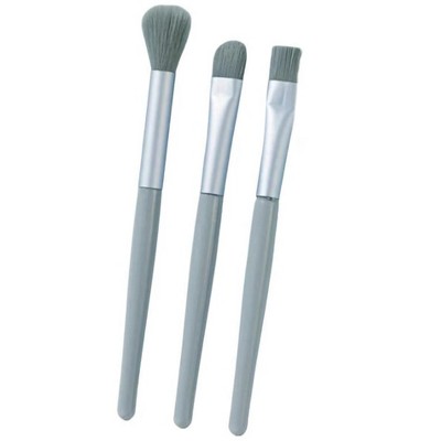 Wikineon Premium Makeup Brush Three Piece Set - Soft Synthetic Bristles for Foundation, Powder & Blush, Professional-Grade Tools