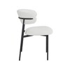 Meridian Furniture,Lupita Vegan Leather Dining Chair, Set of 2 - 4 of 4