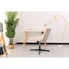 VYNXARIA Cross Legged Office Chair - Stylish Armless Swivel Chair with Adjustable Height - 4 of 4