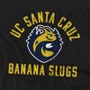 University of California-Santa Cruz Official Banana Slugs Logo Unisex Adult T Shirt, Charcoal - image 2 of 4