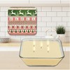Courtside Market Holiday Plaid Candle Collection ~ Peppermint Bliss 20 oz Soy Wax Candle with Decorative Art Lid - 2 of 3