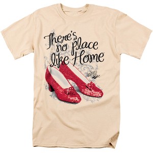 Wizard Of Oz Ruby Slippers Adult T-Shirt - 1 of 4