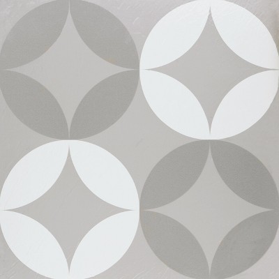 GoodGram Peel N' Stick DIY Retro 12x12 Self Adhesive Vinyl Floor Tile - 20 Tiles (20 Total SF in a Box) - Mod Diamond - 20 Tiles/20 sq. ft.
