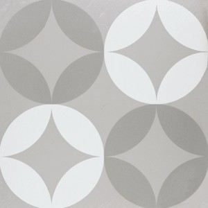 GoodGram Peel N' Stick DIY Retro 12x12 Self Adhesive Vinyl Floor Tile - 20 Tiles (20 Total SF in a Box) - Mod Diamond - 20 Tiles/20 sq. ft. - 1 of 4