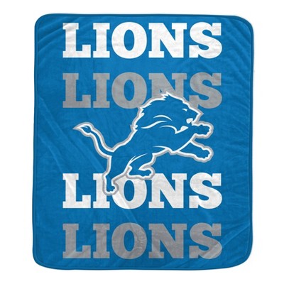 NFL Detroit Lions Repeat Refresh Ultra Soft Blanket