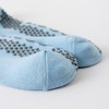 Anna-Kaci Gradient Ribbed Crew Socks with Non-Slip Grip Bottom for Indoor or Studio Everyday Use - 2 of 4