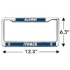 Ithaca College Alumni Design Full Size Standard License Plate Metal Frame - 4 of 4