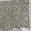 RLF Home 100% Cotton Corsica Regal  Fully lined Windows Rod Pocket Valance 50" x 17"  Gray - 4 of 4