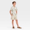 Boys' Short Sleeve Printed Polo Shirt - Cat & Jack™ - 3 of 3
