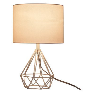 entenza wire geometric table lamp