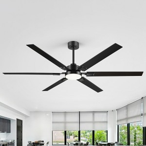 Airsurfer 72 Inch Large Ceiling Fans With Lights And Remote - 1 of 4