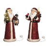 Gallerie II Light-Up LED Santa Figurine Set of 2 - 2 of 4