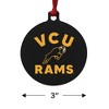 Virginia Commonwealth Official Logo Aluminum Holiday Christmas Tree Ornament - 3 of 4