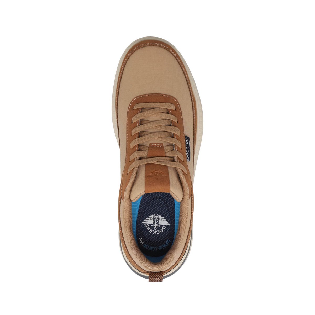 Мужские Dockers Mens Revved Nubuck/Ripstop Sneaker, British Tan, Size 10 — фото 2