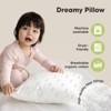 KeaBabies Toddler Pillow - Soft Organic Cotton Kids Pillows for Sleeping - Travel Pillow for Kids Age 2-5 - 4 of 4