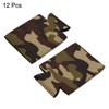 Unique Bargains Insulated Collapsible Neoprene Covers Thick Can Cooler Sleeves Camouflage - 3 of 3