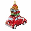 Huras Family 5.0 Inch I Love Travel Car Christmas Suitcases Tree Ornaments - 2 of 3