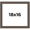 PosterPalooza | 18x16 Modern Bamboo Picture Frame, UV Acrylic, 5 Finishes - 2 of 4