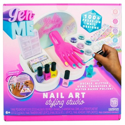 My Look Glitter & Shimmer Designer Nail Art Kit : Target