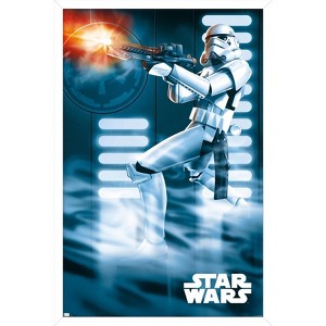 Trends International Star Wars: A New Hope - Stormtrooper Framed Wall Poster Prints - 1 of 4