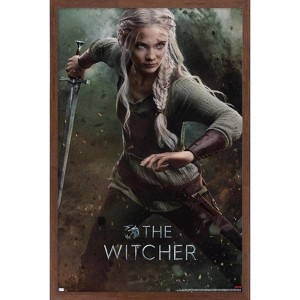 Trends International Netflix The Witcher: Season 3 - Ciri One Sheet Framed Wall Poster Prints - 1 of 4