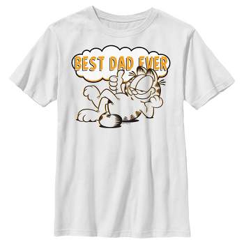 Boy's Garfield Emotions Of Garfield T-shirt - White - X Small : Target