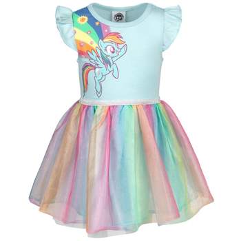 My Little Pony Pinkie Pie Rainbow Dash Girls Dress Toddler