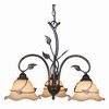 Vaxcel Vine 3 - Light Chandelier in  Oil Shale - 2 of 2