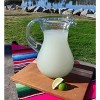 Dos Sueños Mexican Hand Blown Glassware Combo Set - Natural Pitcher and Drinking Glasses - 3 of 4