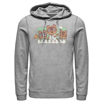 Game Animal Crossing Print Sweatshirt Tops Adult Hoodie Hooded Pullover Coat